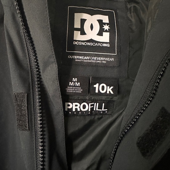 Men's DC Cadet 10K Insulated Snowboard Jacket - Picture 2 of 3